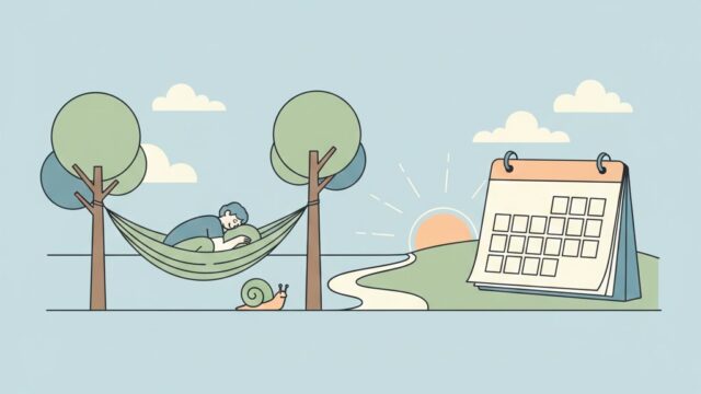 今年もゆっくり始める人でいいという前提